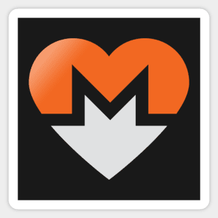 Love Monero Sticker